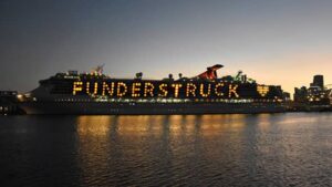 Carnival "Funderstruck" at sea