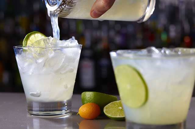 \"ncl-drink-package\"/ Margarita being poured - NCL Drink Package