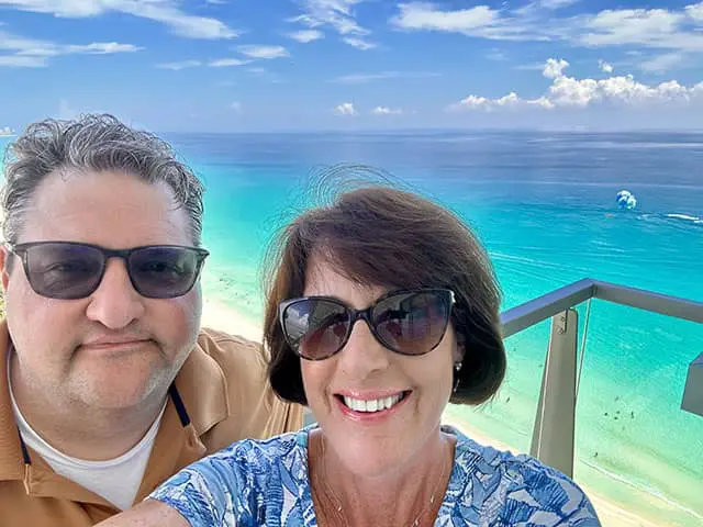 Secrets the Vine Cancun - JJ Travel Associates - Best Travel Agents in NJ Jen and Joel at Secrets the Vine Cancun